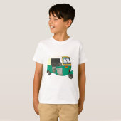 Indische Rickshaw T-shirt (Voorkant volledig)