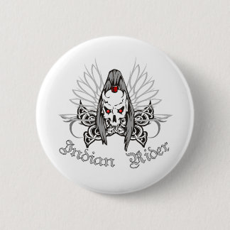 Indische Rider Ronde Button 5,7 Cm