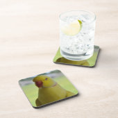 Indische ringnek in de schaduw drankjes onderzetter (Rechterzijde)