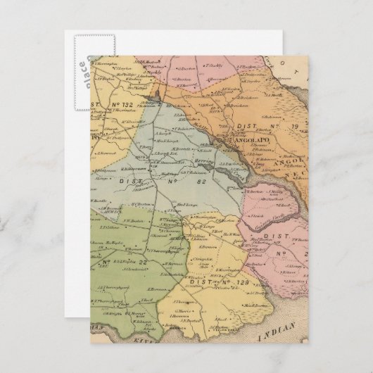 Indische rivier briefkaart (Voorkant / Achterkant)