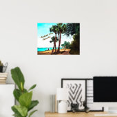 Indische rivier, Florida Poster (Thuiskantoor)