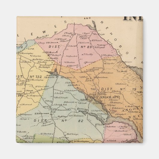 Indische rivier magneet (Voorkant)