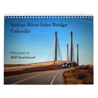 Indische rivierbrug kalender