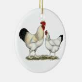 Indische rivierkippen keramisch ornament (Rechts)