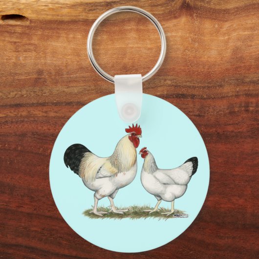 Indische rivierkippen sleutelhanger (Voorkant)