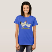 Indische rivierkippen t-shirt (Voorkant volledig)