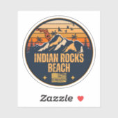 Indische Rocks Beach, Florida Sticker (Vel)