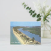 Indische Rocks Beach, Florida,  strandscène Briefkaart (Staand voorkant)