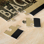 Indische Rocks Beach Vintage-reis Legpuzzel (Zijkant)