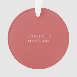 Indische rode minimalistische gewone moderne esthe ornament