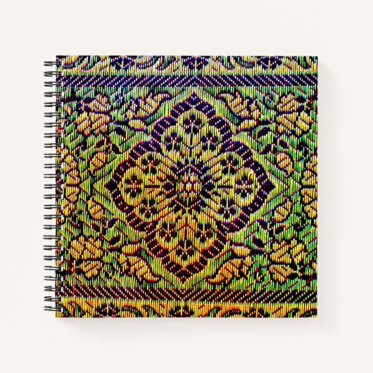 Indische sari Design Notitieboek (Voorkant)