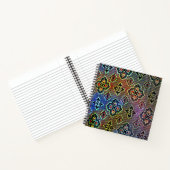 Indische sari Design Notitieboek (Binnen)