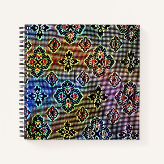 Indische sari Design Notitieboek (Voorkant)