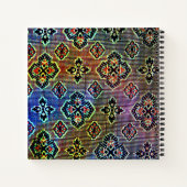 Indische sari Design Notitieboek (Achterkant)