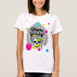 Indische schedelbal t-shirt
