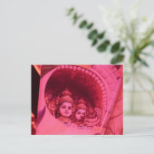 Indische Schönheiten in Kristall Briefkaart (Staand voorkant)