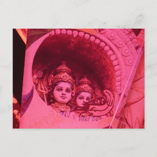 Indische Schönheiten in Kristall Briefkaart (Voorkant)