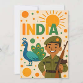 Indische soldaat met Kaart