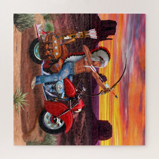 Indische Spirit Forever Legpuzzel (Horizontaal)