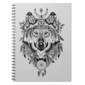 Indische stam Wolf Notitieboek (Voorkant)