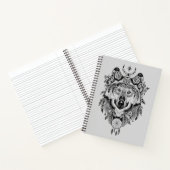 Indische stam Wolf Notitieboek (Binnen)