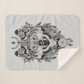 Indische stam Wolf Sherpa Deken (Voorkant (horizontaal))