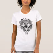 Indische stam Wolf T-shirt (Voorkant)