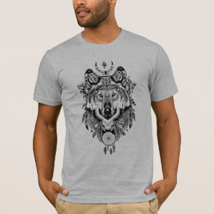 Indische stam Wolf T-shirt