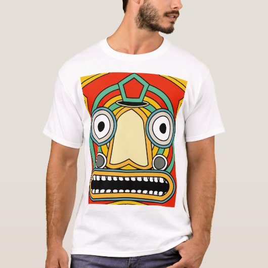 Indische stamkunst t-shirt (Voorkant)