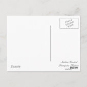 Indische stekelbaars briefkaart (Achterkant)