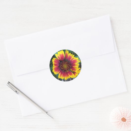 Indische sticker voor bloemen (Envelop)