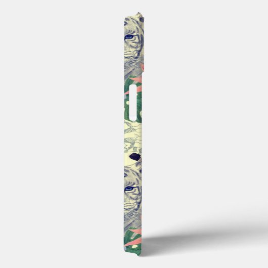  Indische stijltijgerpatroon Case-Mate iPhone Case (Achterkant / Rechts)