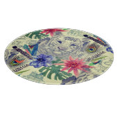  Indische stijltijgerpatroon Snijplank (Hoek)