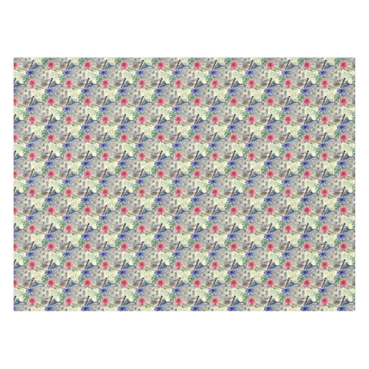  Indische stijltijgerpatroon Tafelkleed (Voorkant (Horizontaal))