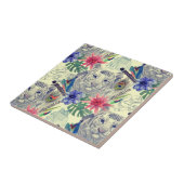  Indische stijltijgerpatroon Tegeltje (Zijkant)