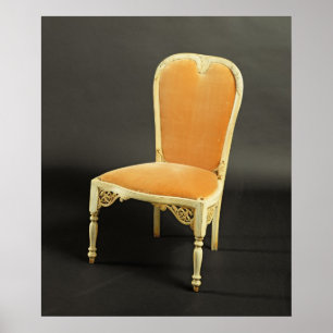 Indische stoel, c.1820 poster