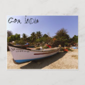 Indische strandtijd briefkaart (Voorkant)