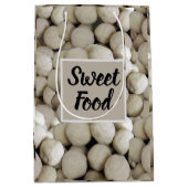 Indische Sweets Wheat Flour Lados Sweet Food Medium Cadeauzakje (Voorkant)
