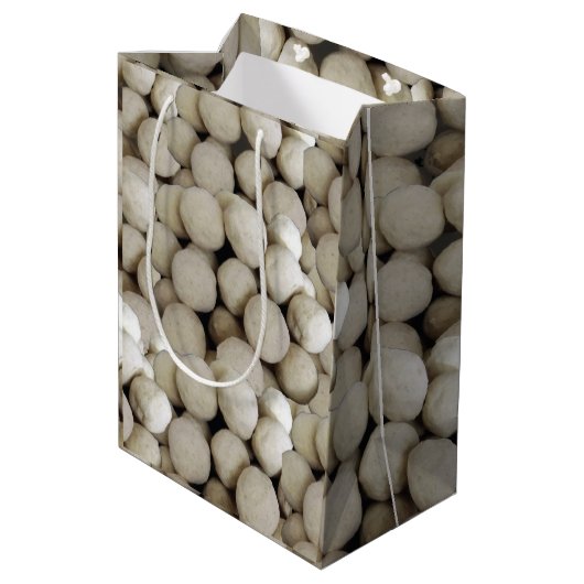 Indische Sweets Wheat Flour Lados Sweet Food Medium Cadeauzakje (Achterkant Gekanteld)