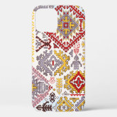 Indische tapijtschelp-sierpatroon. Etnische Mandal Case-Mate iPhone Case (Achterkant)