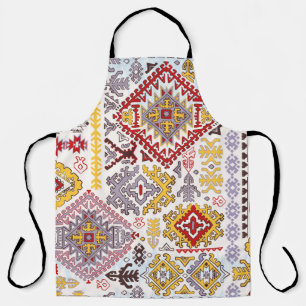 Indische tapijtschelp-sierpatroon. Etnische Mandal Schort
