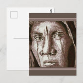 Indische tekening 2004 briefkaart (Voorkant / Achterkant)