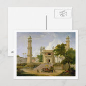 Indische tempel, de moskee van Abo-ul-Nab Briefkaart (Voorkant / Achterkant)