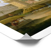 Indische tempel, de moskee van Abo-ul-Nab Poster (Hoek)