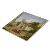 Indische tempel, naar verluidt de moskee van Abo-u Tegeltje (Zijkant)