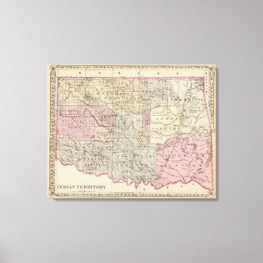 Indische term canvas afdruk (Voorkant)