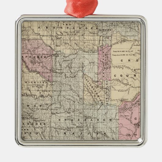 Indische term metalen ornament (Voorkant)