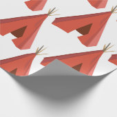 Indische thee cadeaupapier (Hoek)