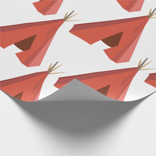 Indische thee cadeaupapier (Hoek)