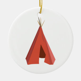 Indische thee keramisch ornament